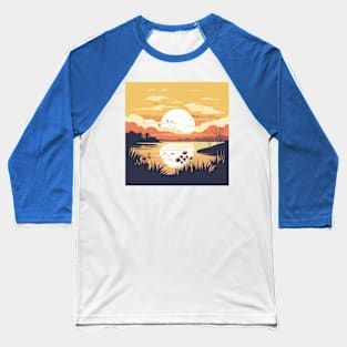 Golden Marsh Serenity Baseball T-Shirt